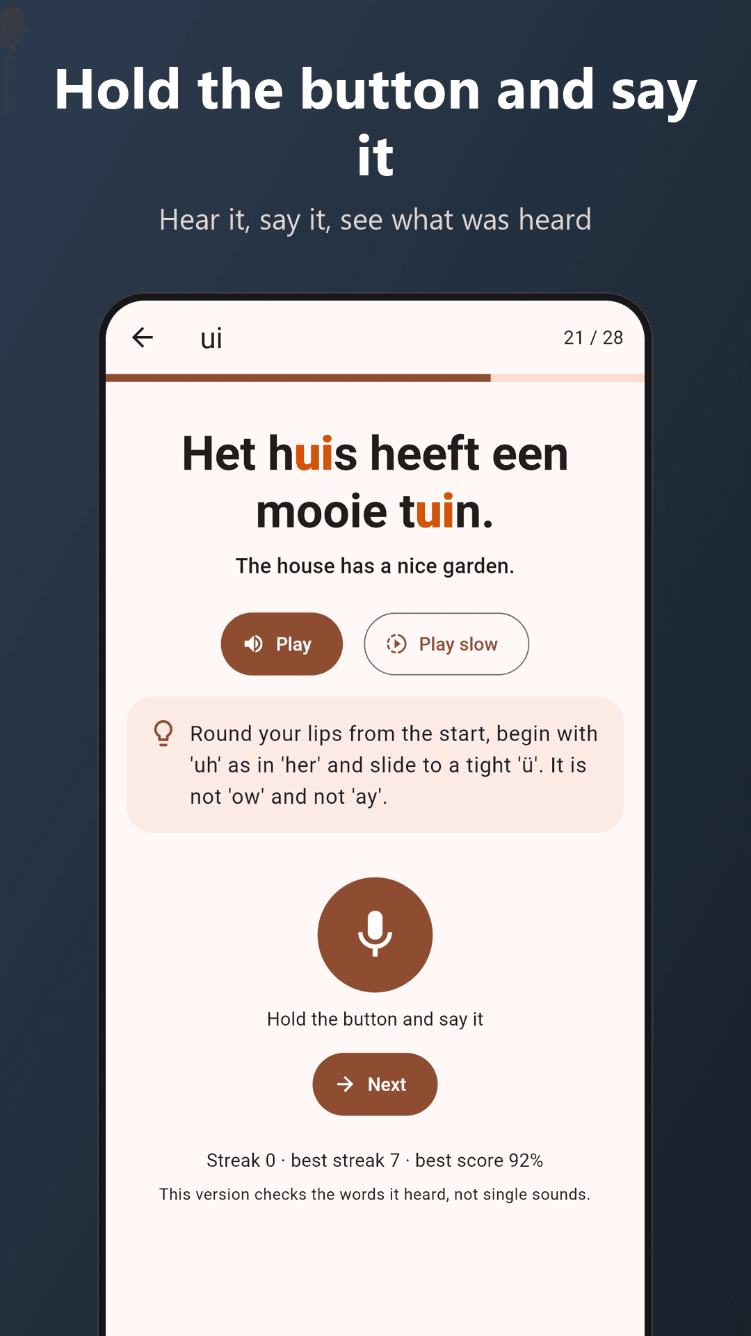 Dutch Coach screenshot 2
