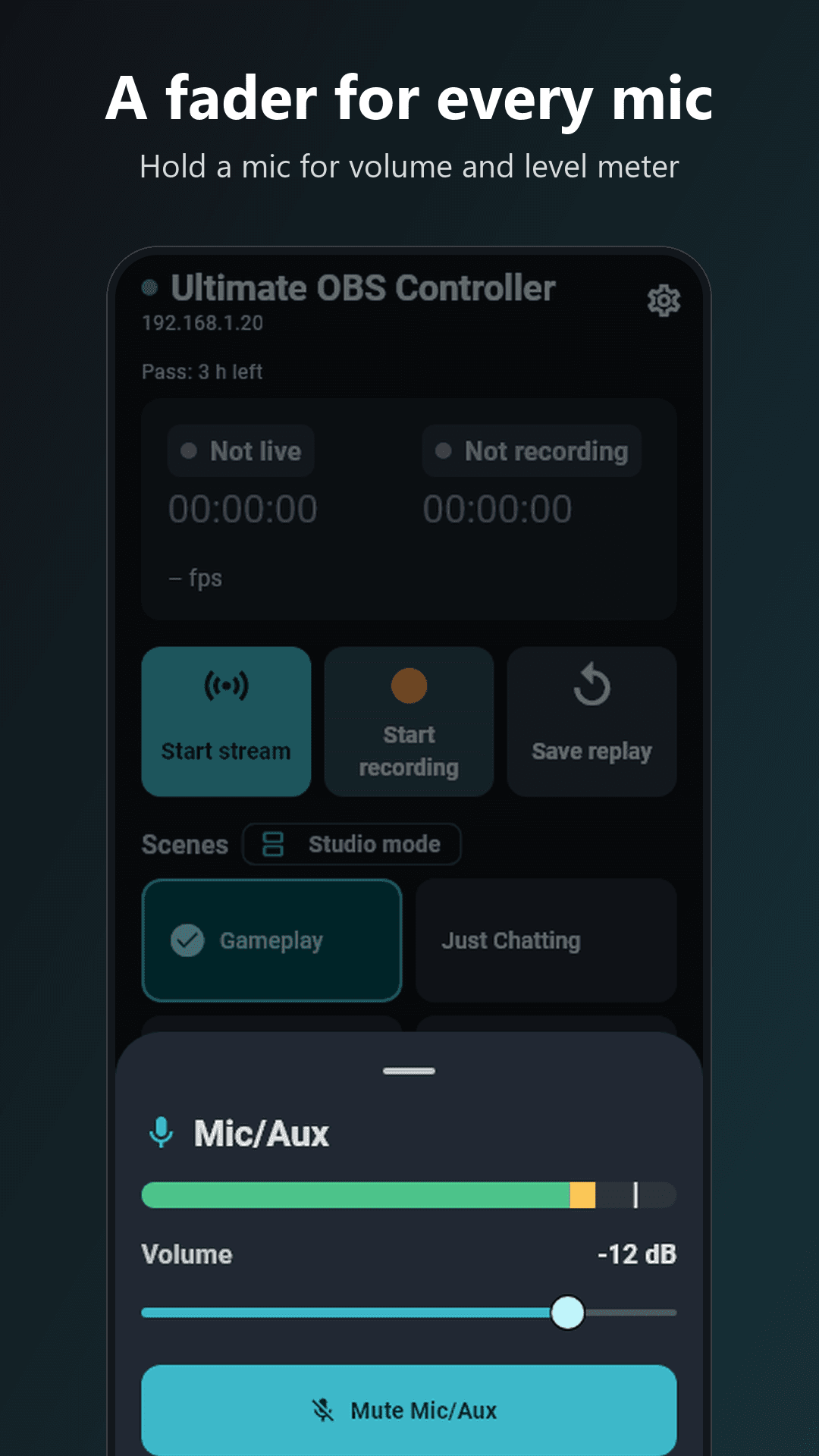 Ultimate OBS Controller screenshot 6