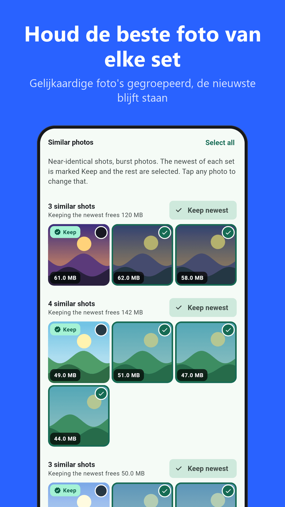Screenshot 2 van PhotoSweep