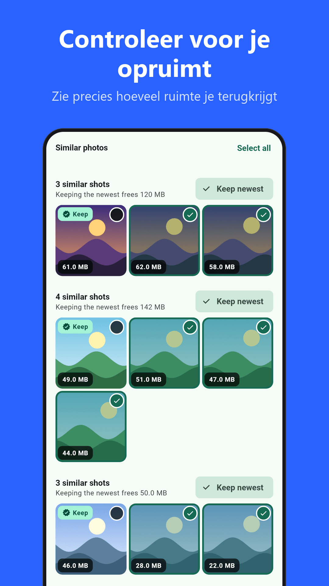 Screenshot 4 van PhotoSweep