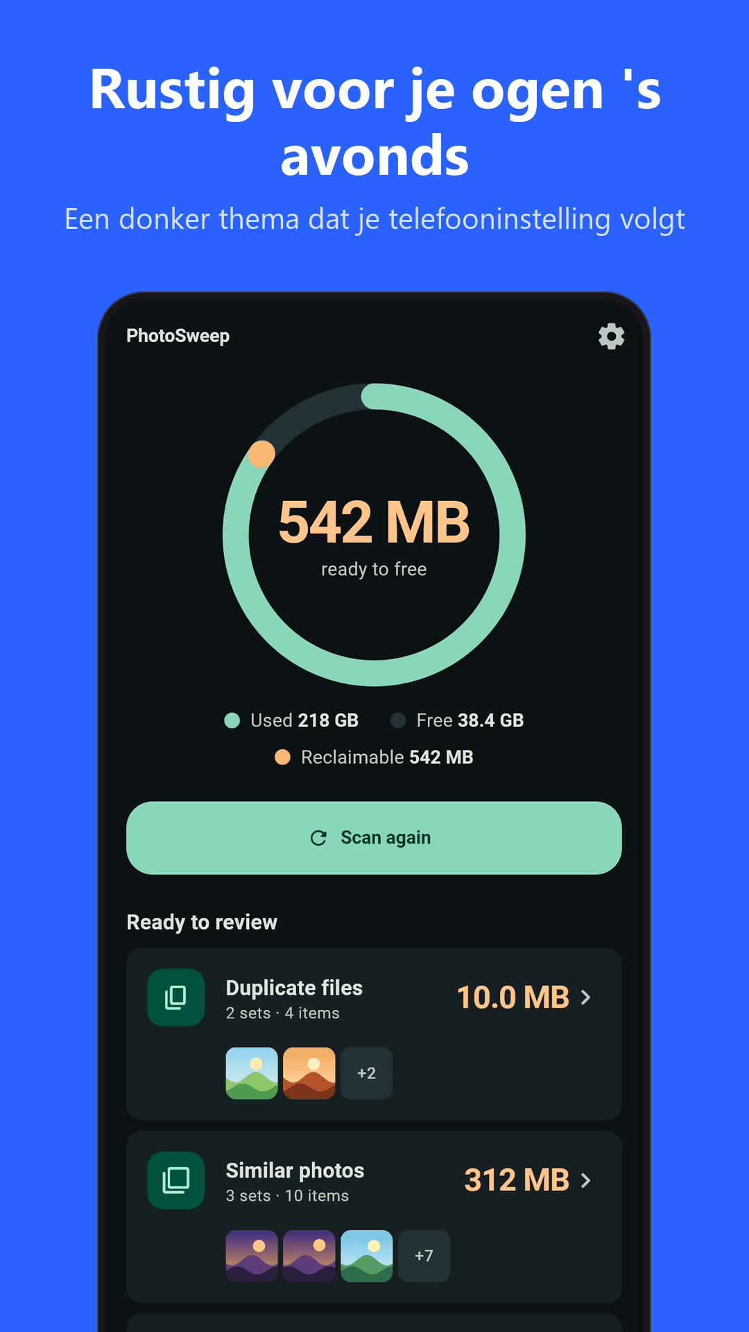 Screenshot 6 van PhotoSweep