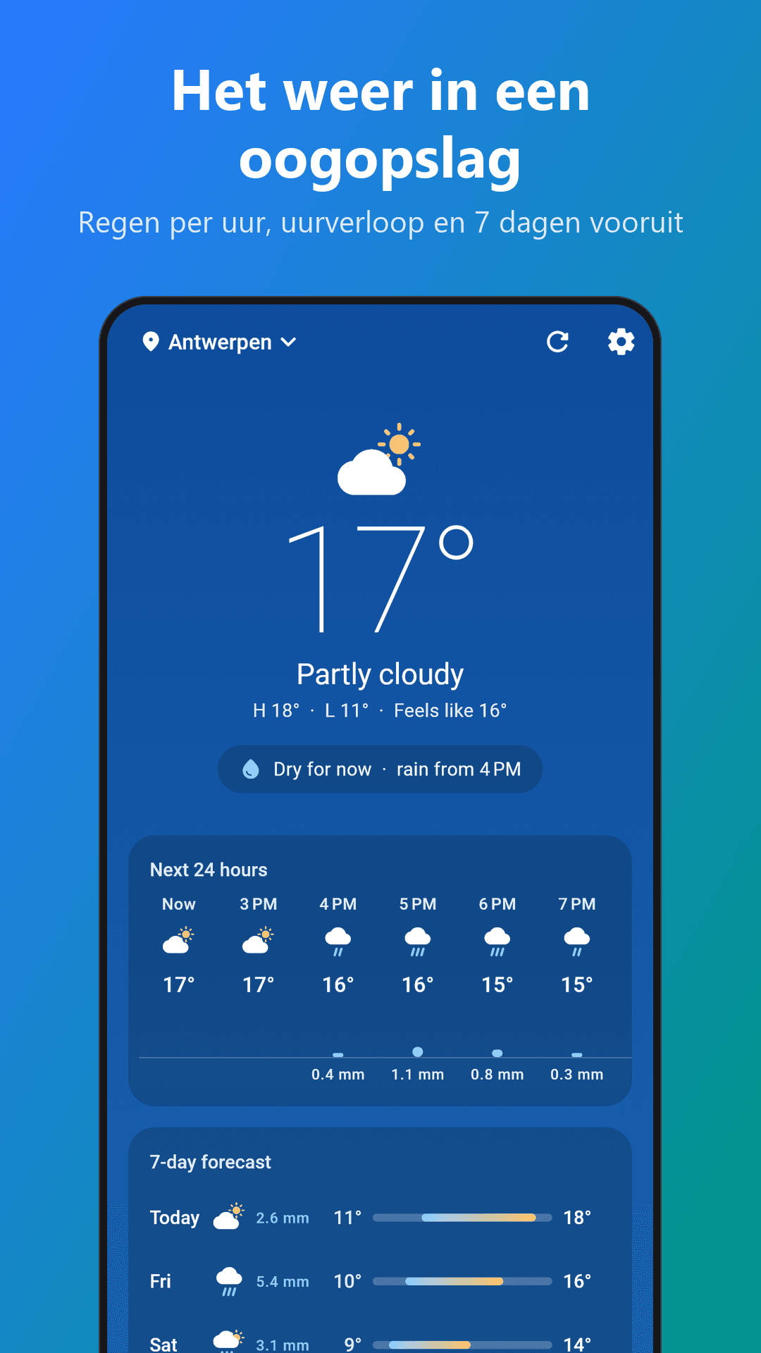 Screenshot 1 van Skyglance