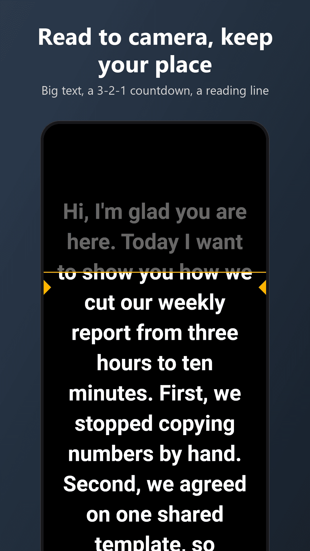 Voice Prompter screenshot 1