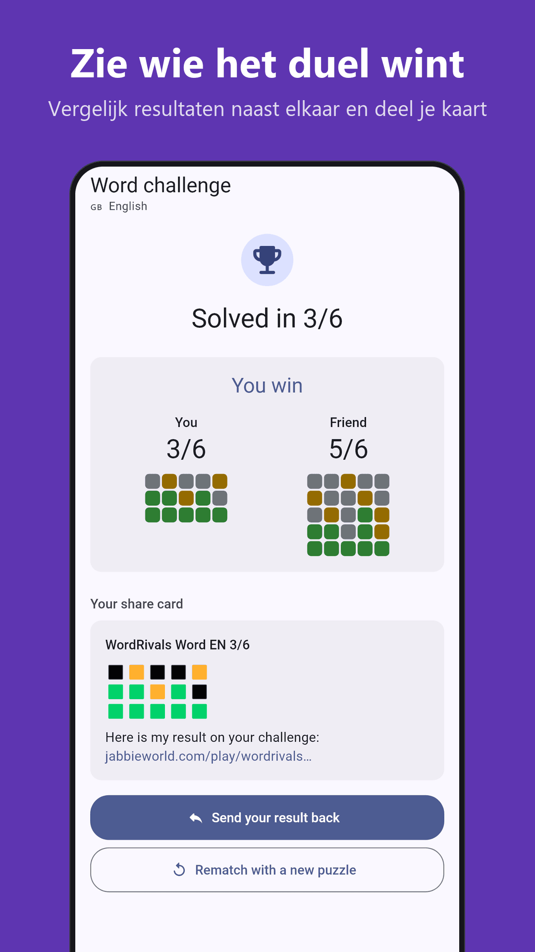 Screenshot 4 van WordRivals