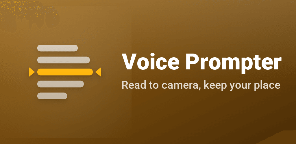 Voice Prompter feature graphic