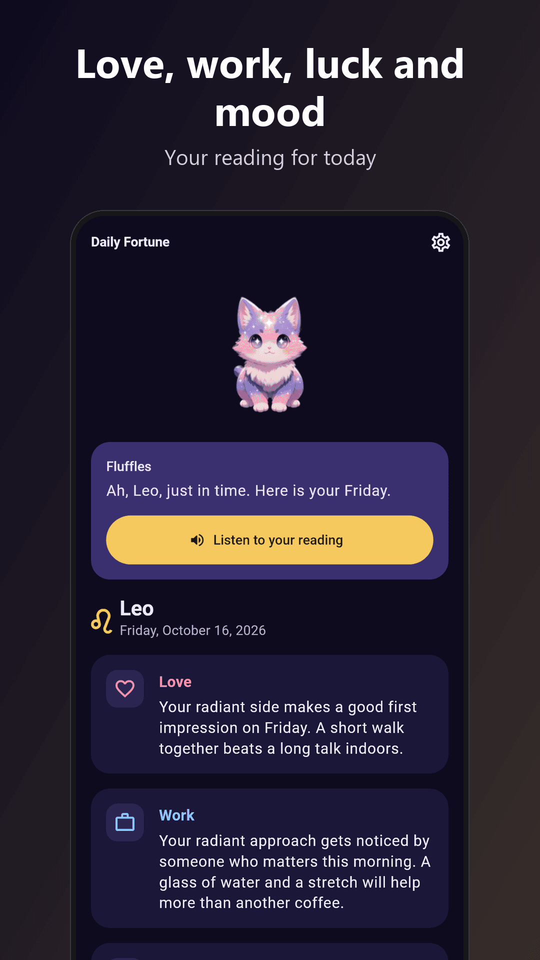 Daily Fortune screenshot 2