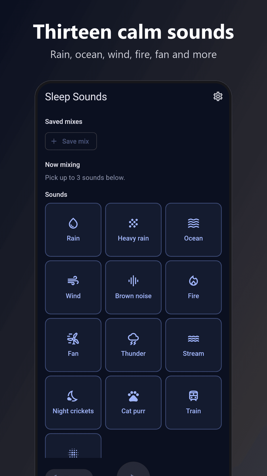 Sleep Sounds screenshot 1