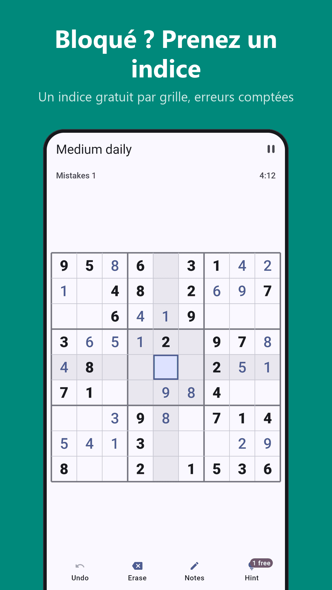 Capture d'écran 3 de Sudoku Duel