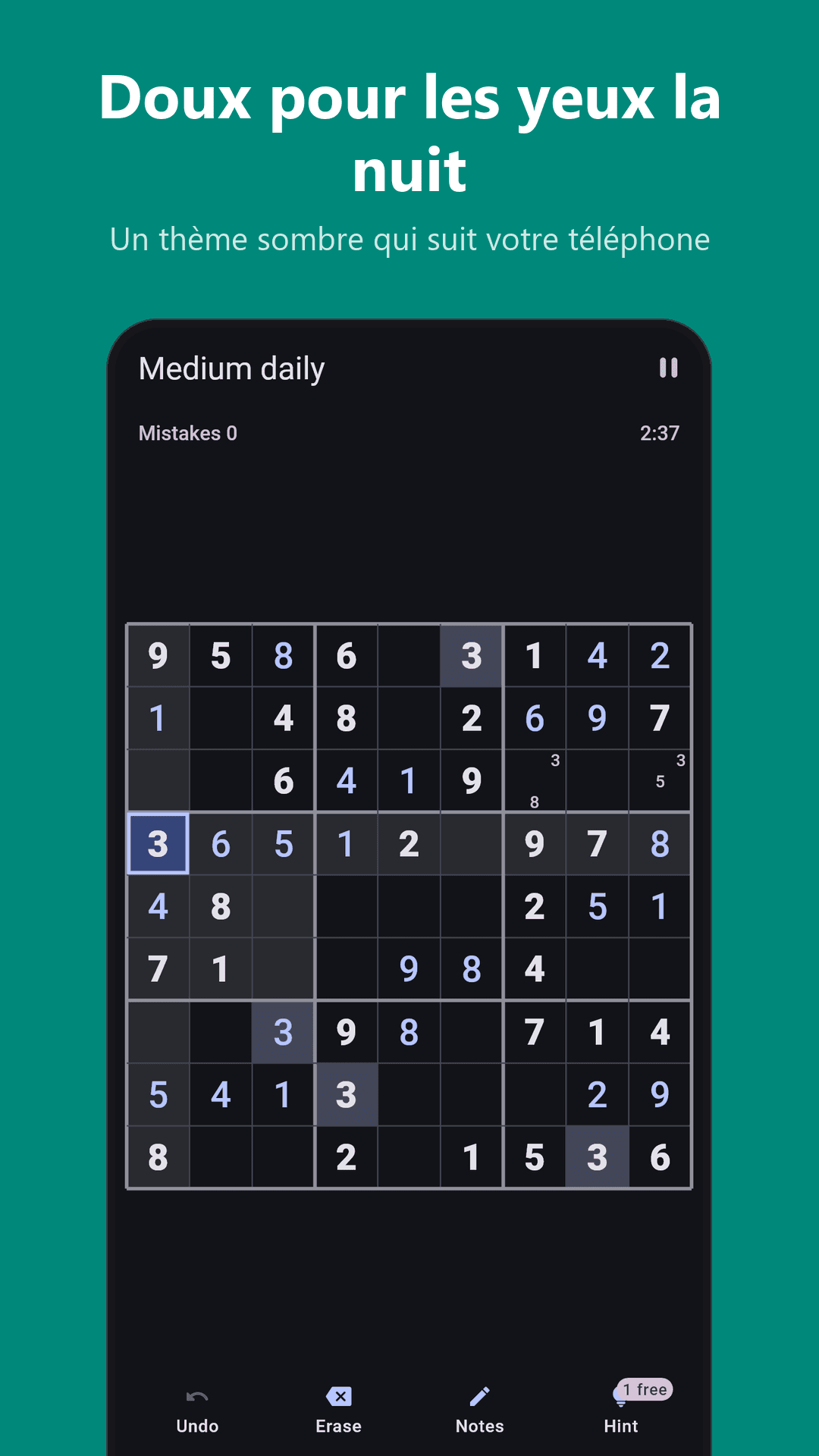 Capture d'écran 6 de Sudoku Duel