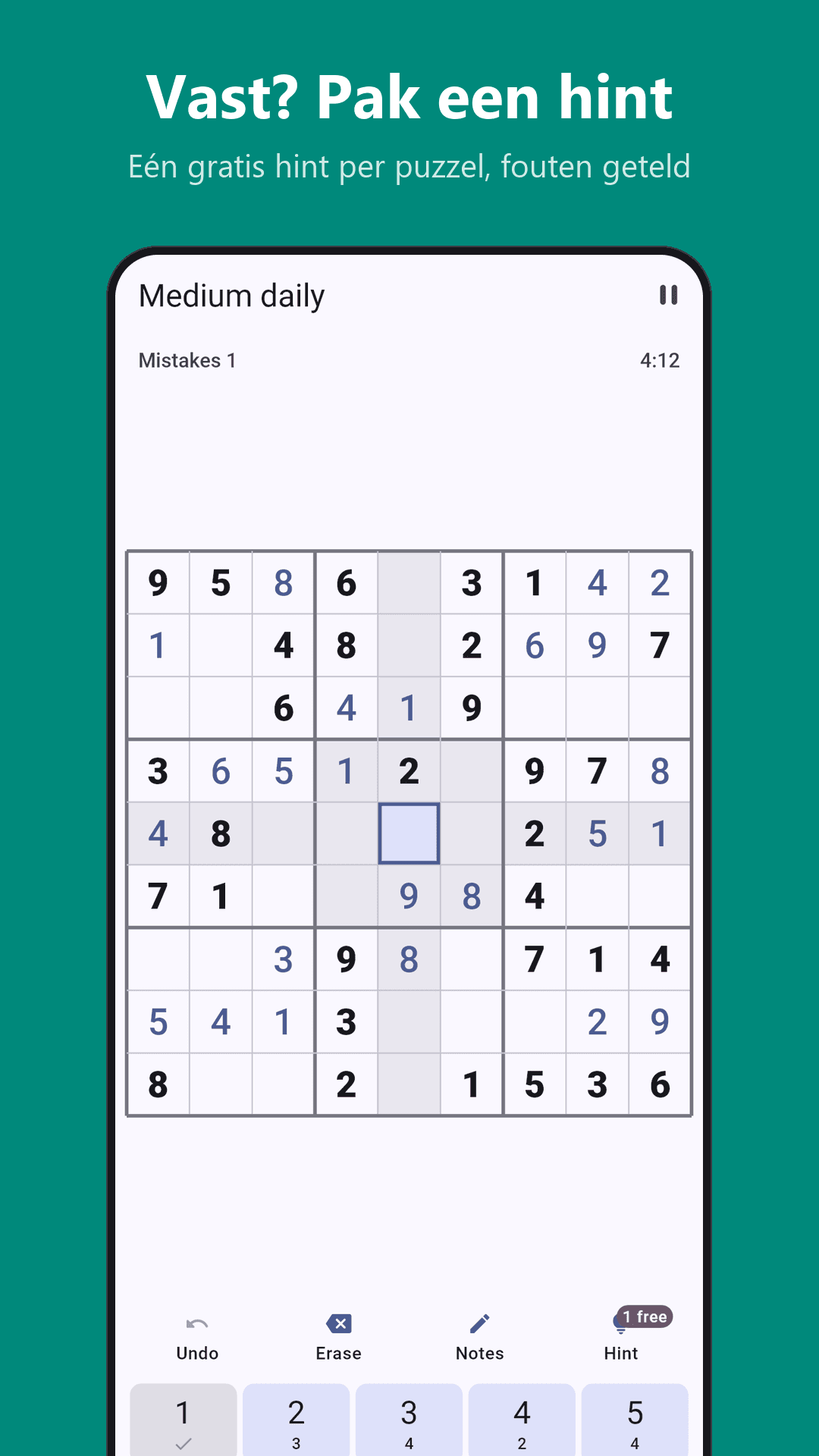 Screenshot 3 van Sudoku Duel