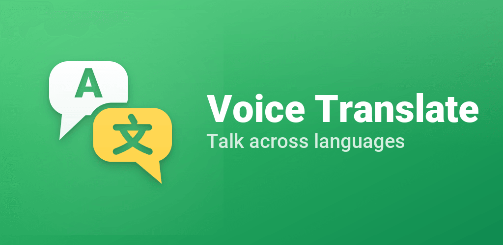 Voice Translate feature graphic