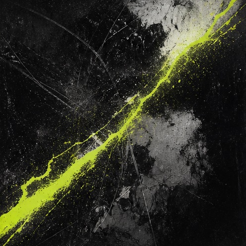 Abstract album artwork for Between Signals